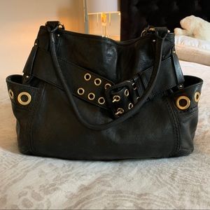 Cole Haan Black Leather Purse